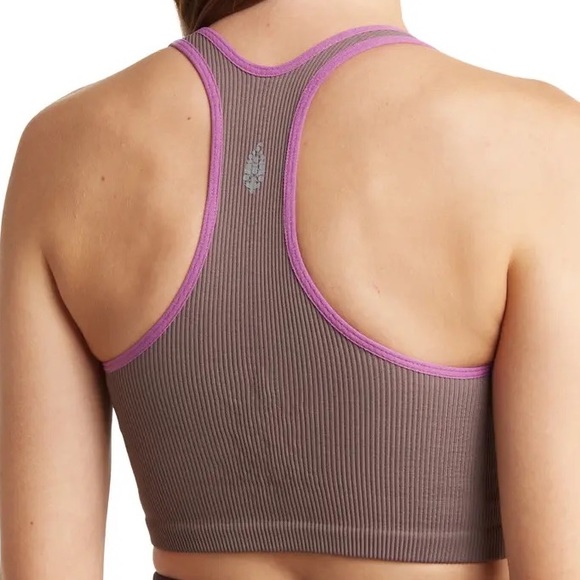 FREE PEOPLE MOVEMENT FREE THROW RIB CROP TANK - Picture 2 of 3